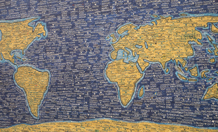 Selaron Stairs in Rio de Janeiroの写真素材