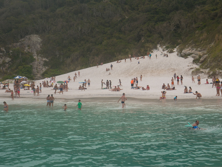 Arraial do Cabo, Pontal do Atalaia, Rio de Janeiroのeditorial素材