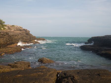 Praia da Foca beach in Buzios, Brazilの写真素材