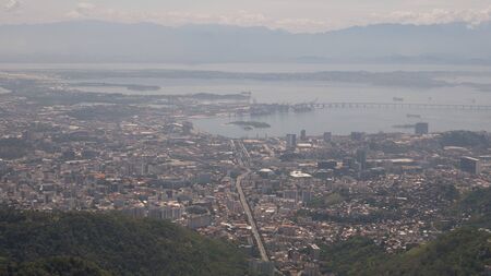 Rio de Janeiro, Niteroi Bridgeの写真素材