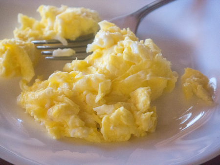 Scrambled eggsの写真素材