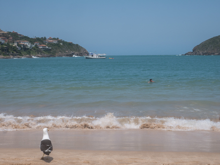 Ferradura beach in Buzios, Brazilの写真素材