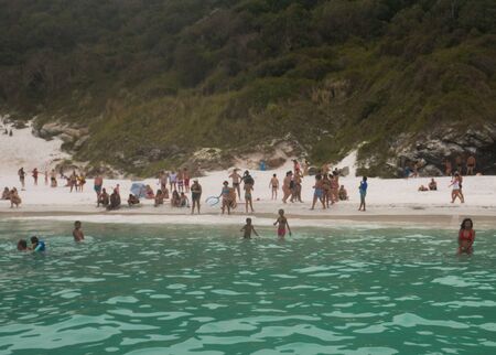 Arraial do Cabo, Pontal do Atalaia, Rio de Janeiroのeditorial素材