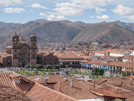 San Cristobal Church on the hill topの写真素材