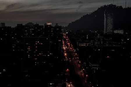 Chile, Santiago de Chile, Cityscape