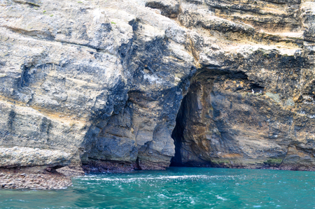 Coast of Puerto Lopez coast, Ecuadorの写真素材