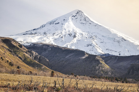 Volcano Lanin, Argentinaの写真素材
