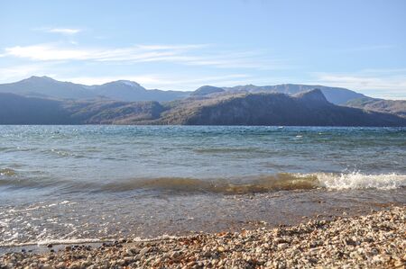 Lakar Lake, Patagonia Argentinaの写真素材
