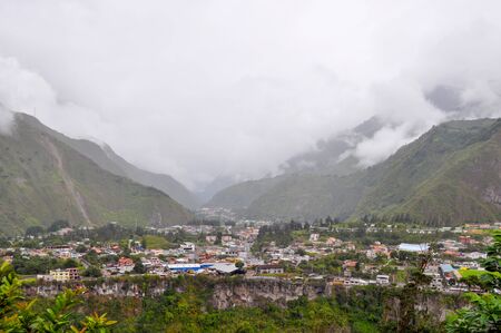 Baos de Agua Santa, Tungurahua Province, Ecuadorの写真素材