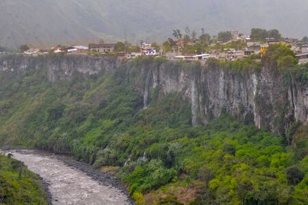 Ba?os de Agua Santa, Tungurahua Province, Ecuadorの写真素材
