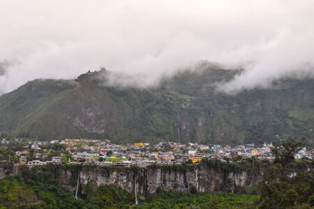 Ba?os de Agua Santa, Tungurahua Province, Ecuadorの写真素材