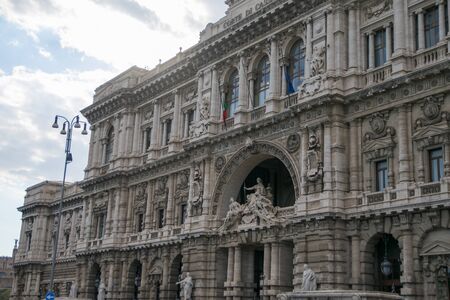Italian Palace of Justice in Rome, Italy
