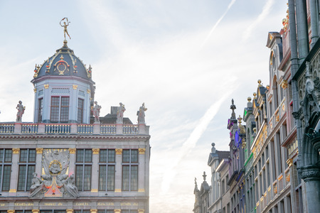 Grand Place in Brussels, Belgiumの写真素材