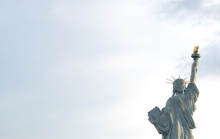 Statue of Liberty in Paris, Franceのeditorial素材