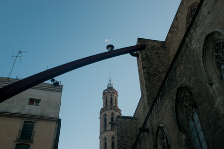 Memorial Fossar De Les Moreres in Barcelona, Spainのeditorial素材