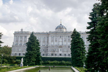 Royal Palace in Madrid, Spainのeditorial素材
