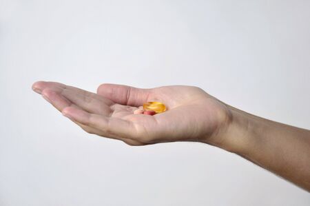 Hand Sign on white background 