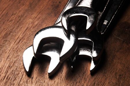Set of different Wrenches Tool