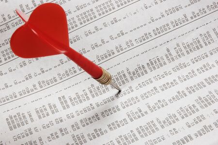 Sheets Accounts targeted by dartの写真素材