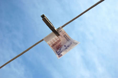 Paper Currency of Argentina 100 Argentine Pesosの写真素材