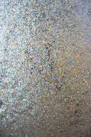 Abstract silver shiny glitter sparkle background. Light background