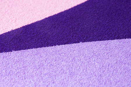 Multicolored geometric abstract background in trendy colors. Texture cotton textile backgroundの写真素材