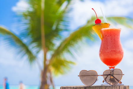 Remote tropical beaches and countries. travel concept