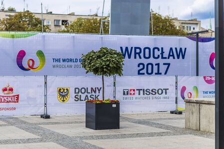 Wroclaw Poland - 17 June 2017: Started the world games in Wroclaw Polandのeditorial素材