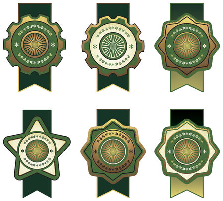 set of design elements のイラスト素材