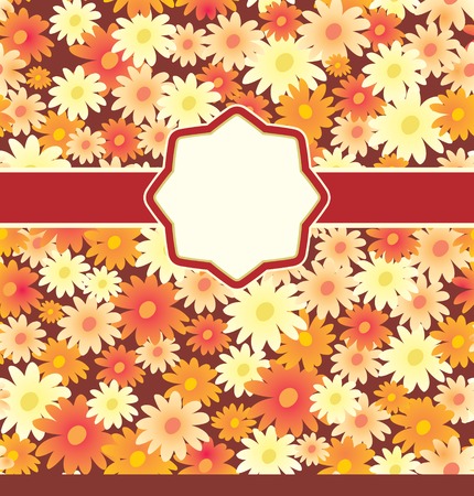 flowers background のイラスト素材