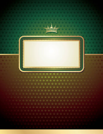 vintage background with frameのイラスト素材
