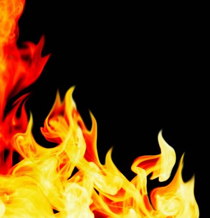 fire backgroundの写真素材
