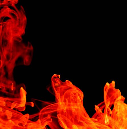 fire backgroundの写真素材