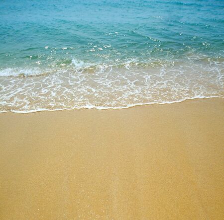  water wave and sand backgroundの写真素材