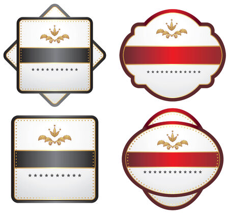 set of design elements のイラスト素材