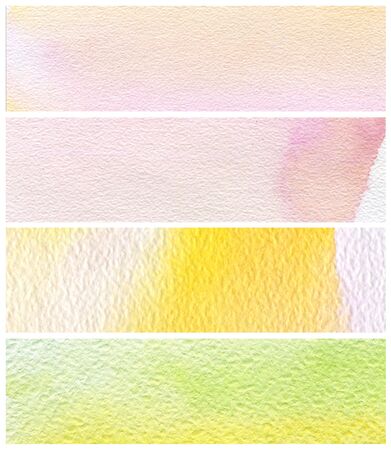 paper watercolor painted backgroundの写真素材