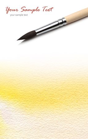 paper watercolor painted backgroundの写真素材