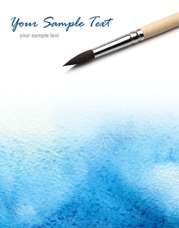 paper watercolor painted backgroundの写真素材