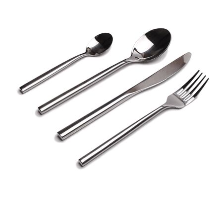 fork, spoon and knifeの写真素材