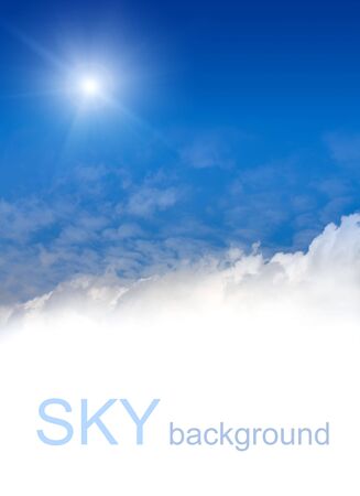 blue skyの写真素材