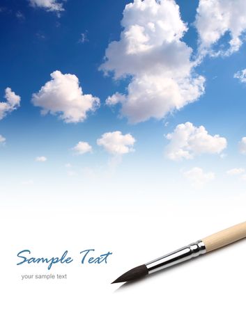 sky backgroundの写真素材