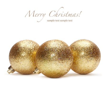 christmas ballsの写真素材