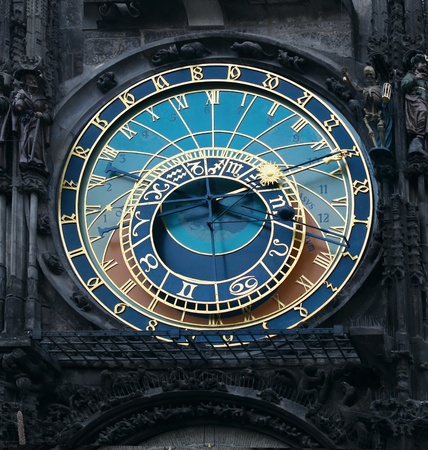 The Prague Astronomical Clock の写真素材