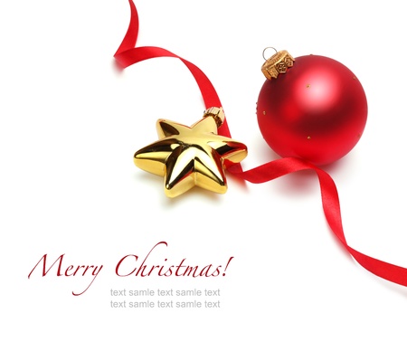 christmas ballsの写真素材