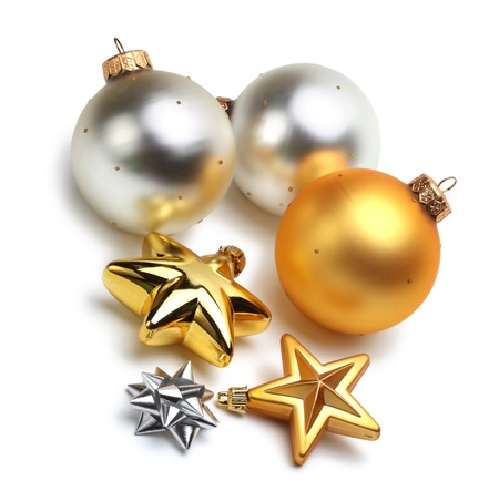 christmas ballsの写真素材