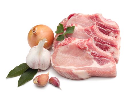 raw meatの写真素材