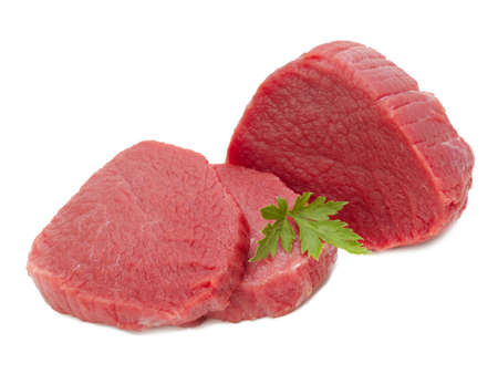 raw meatの写真素材