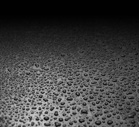 background with water dropsの写真素材