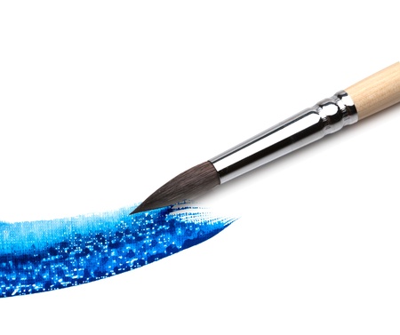 brash and paint sketchの写真素材