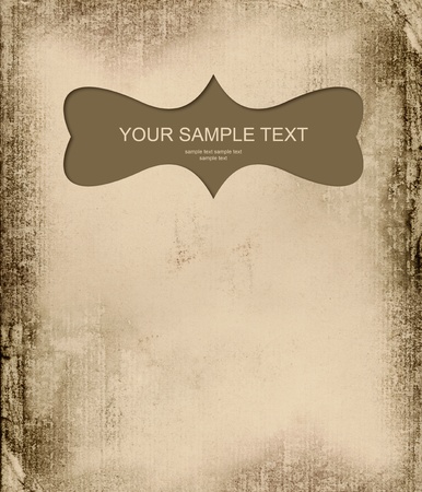 grunge background with frameの写真素材